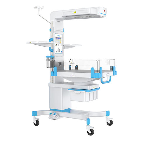 Mesa de reanimación neonatal con lámpara de fototerapia - BRW-4000A/B  - Being Technology - con ruedas