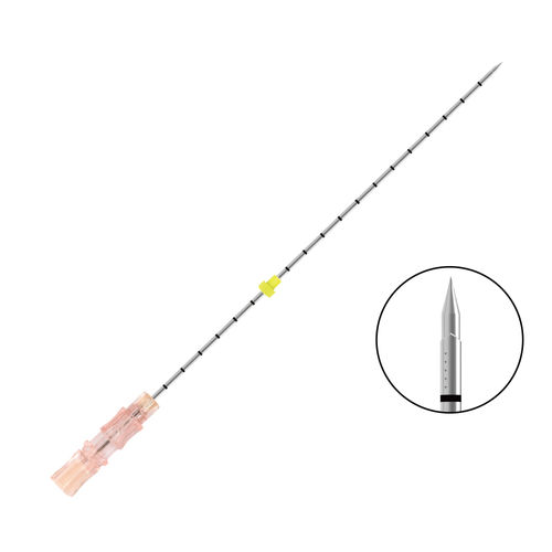Aguja de biopsia histológica - CONICAL - Shanghai SA Medical & Plastic Instruments - para biopsia de tejidos blandos / de biopsia citológica / ecogénica