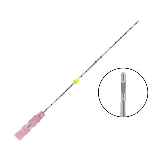Aguja de biopsia histológica - HOOK - Shanghai SA Medical & Plastic Instruments - para biopsia de tejidos blandos / de biopsia citológica / ecogénica