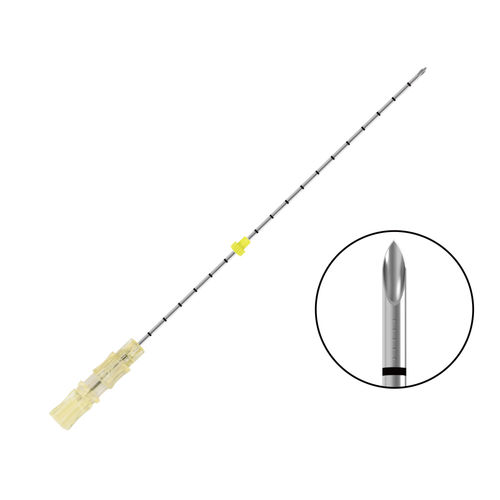 Aguja de biopsia histológica - FAN - Shanghai SA Medical & Plastic Instruments - para biopsia de tejidos blandos / de biopsia citológica / ecogénica
