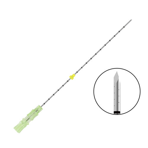 Aguja de biopsia histológica - PERFORATION - Shanghai SA Medical & Plastic Instruments - para biopsia de tejidos blandos / de biopsia citológica / ecogénica