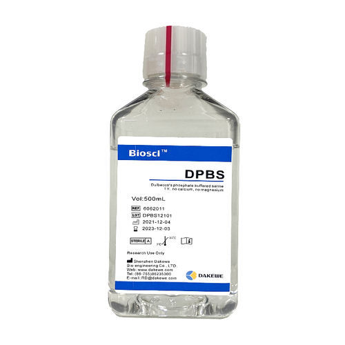 Reactivo DPBS - Dakewe (Shenzhen) Medical Equipment Co., Ltd. - solución tampón / para cultivos celulares / líquido