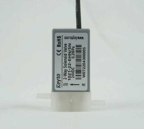 Válvula para el sector médico - 1021 series - Shenzhen Keyto Fluid Technology Co., Ltd. - con solenoides / de PTFE / PVDF