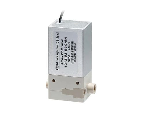 Válvula para el sector médico - 1212 - Shenzhen Keyto Fluid Technology Co., Ltd. - con solenoides / blanca