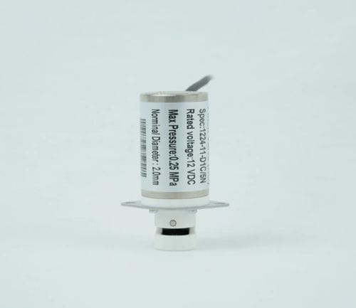 Válvula para el sector médico - 1224 series - Shenzhen Keyto Fluid Technology Co., Ltd. - con solenoides / gris