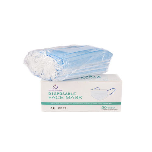 Mascarilla quirúrgica de polipropileno - amoedos healthcare - de tejido no tejido