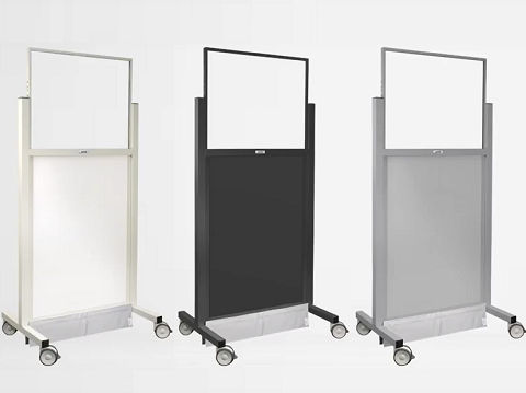 Pantalla de radioprotección rayos X - XrayCurtains - portátil / con ventanas / 0,50 mm