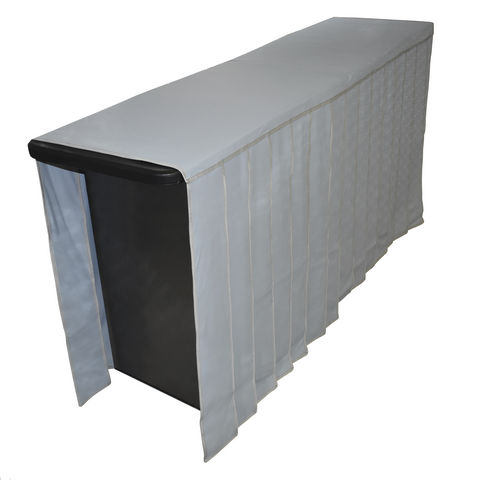 Cortina de radioprotección rayos X - XrayCurtains - montada en sillón de reconocimiento / 0,50 mm