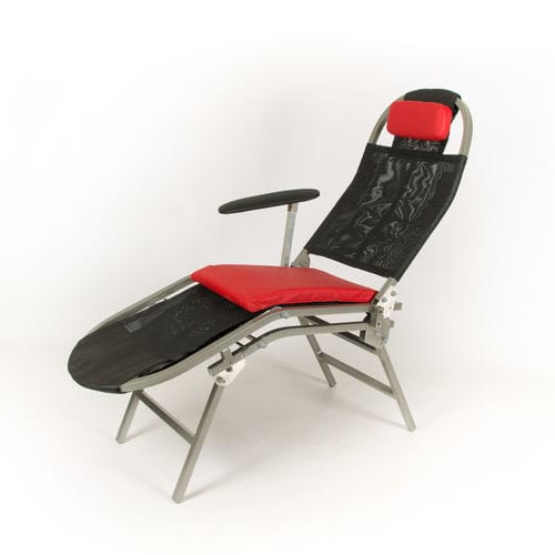 Sillón para extracción de sangre manual - PHLEX - Ylima - de 3 secciones / con reposapiernas / plegable