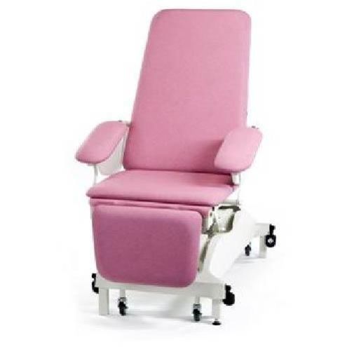 Sillón para extracción de sangre manual - BDC1 - Baseline biomedical company - 3 secciones / con ruedas / con reposapiernas