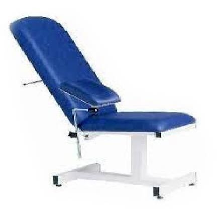 Sillón para extracción de sangre neumático - COMBI - Baseline biomedical company - de 2 secciones / con ruedas / de altura variable