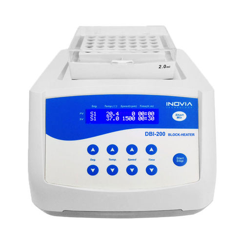 Baño seco digital - DBI Series - INOVIALAB - controlado por microprocesador / de mesa / para tubos