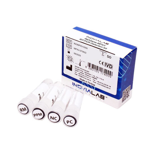 Kit de prueba para enfermermedades infecciosas - INOGene-MPXV - INOVIALAB - para extracción del ADN / de plomo / para virus