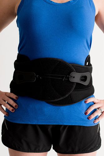 Faja de sujeción lumbar - LSO™ Gen II - Dr Medical - para adulto / semirrígida / negra
