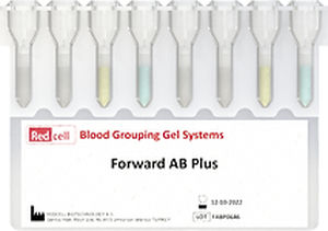 Kit de prueba de agrupamiento sanguíneo - RCFP - Redcell Biotechnology - de sangre