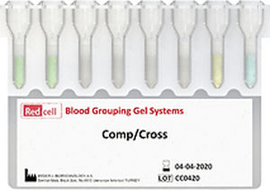 Kit de prueba de agrupamiento sanguíneo - RCCC - Redcell Biotechnology - de sangre / de suero