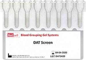 Kit de prueba de agrupamiento sanguíneo - RCDAT - Redcell Biotechnology - de IgG / de sangre