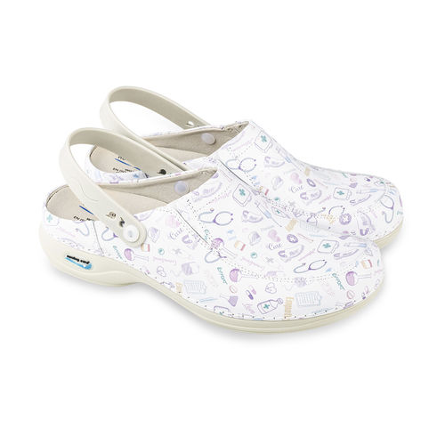 Zueco hospitalario unisex - 0025 series - Enfermania - transpirable / impermeable / lavable