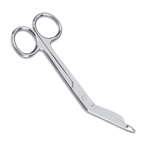 Tijera de vendajes - 001464 - Enfermania - para humanos / curvada / apta para autoclave
