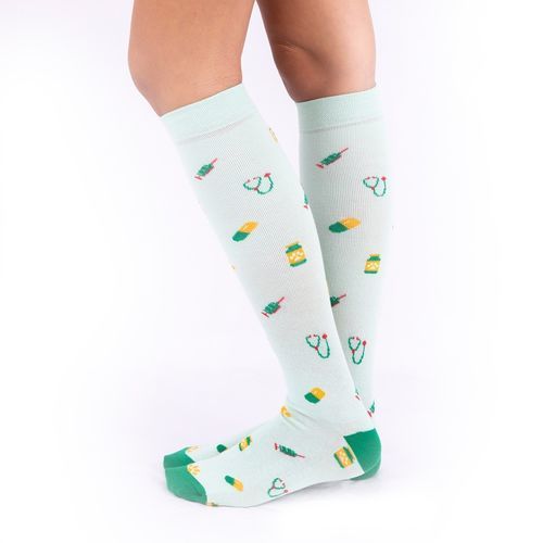 Medias de compresión para la prevención del tromboembolismo venoso - 000292 - Enfermania - para mujer / S / L