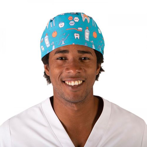 Gorro médico ajustable - 002472 - Enfermania - transpirable / impermeable / lavable