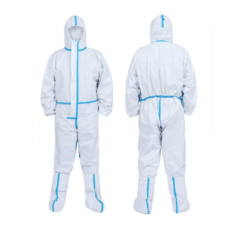 Equipo de protección individual sanitario unisex - KB Medical Group - antiestática / antimicrobiana / blanca