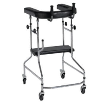 Andador con 4 ruedas - Shanghai Haozheng Metal Products - plegable