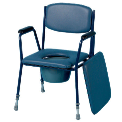 Silla con orinal con cubo - HZ-CC101 - Shanghai Haozheng Metal Products - con ruedas / de altura variable