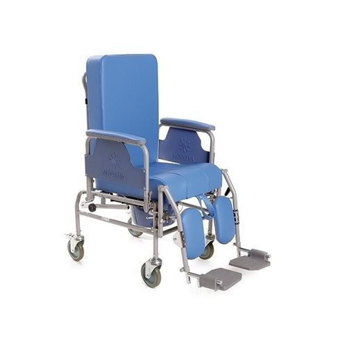 Silla con orinal con ruedas - Shanghai Haozheng Metal Products - plegable