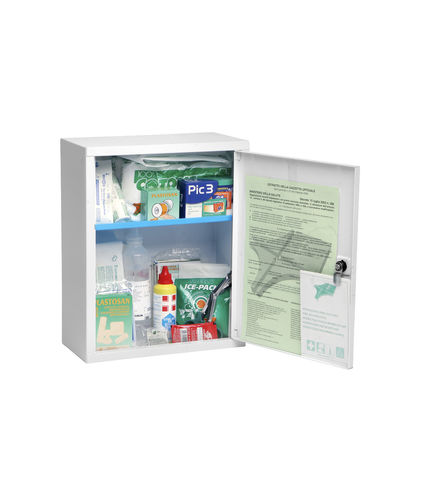 Armario de primeros auxilios - 686  - Mar Plast Group S.p.A. - de hospital / con estante / con puerta