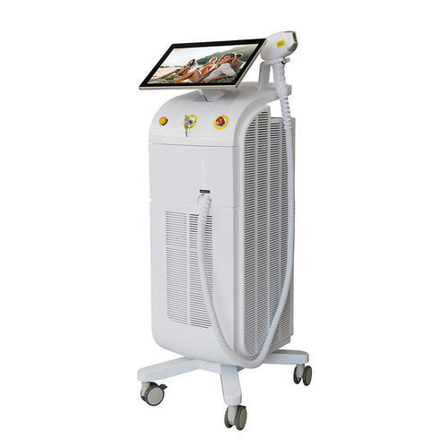 Láser para depilación - KM900D - Weifang KM Electronics - para el rejuvenecimiento de la piel / diodo / en carro