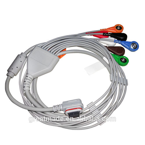 Cable de ECG - HT019-7 - Shenzhen Greatmade Tech