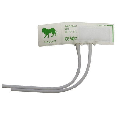 Manguito para PNI - CF1303D - Shenzhen Greatmade Tech - neonatal / con dos tubos / de un solo uso