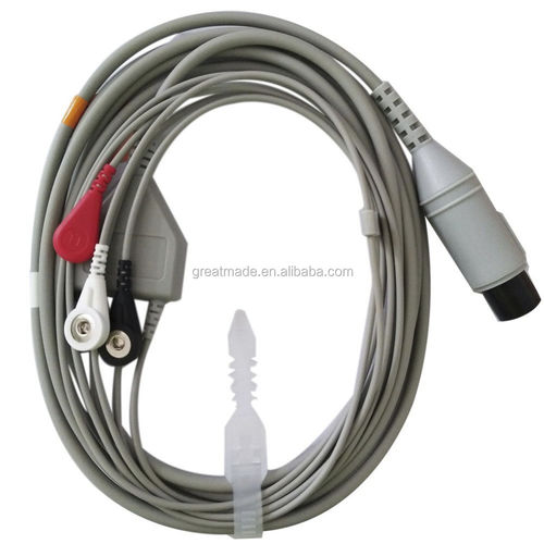 Cable de ECG - MC025B-3 - Shenzhen Greatmade Tech