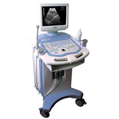 Ecógrafo con soporte - XU-1100 - Xindray Medical - para ecografía ginecológica y obstétrica / para ecografías abdominales y pélvicas / para ecografía urológica