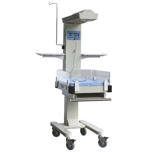 Plataforma calentadora para neonatos con ruedas - XIW-90-1 - Xindray Medical - con calefacción radiante