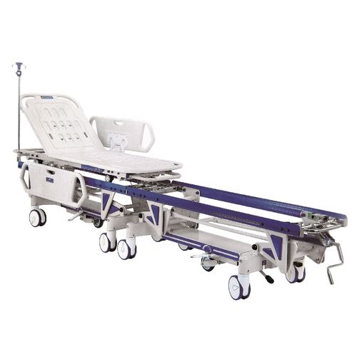 Carro camilla para traslado de pacientes - XF181 - Foshan Xufeng Medical Technology Co., Ltd. - manual / de altura variable / con respaldo regulable