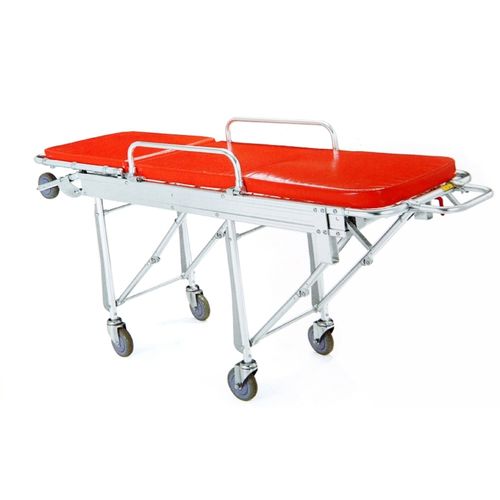 Carro camilla de emergencia - XF663 - Foshan Xufeng Medical Technology Co., Ltd. - para traslado de pacientes / manual / plegable