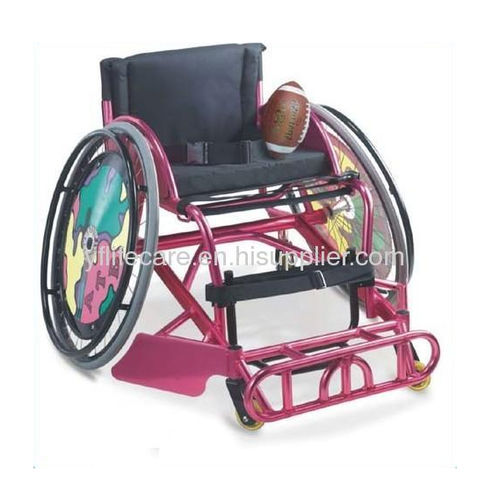 Silla de ruedas activa - YF779L - Ningbo Yifeng Lifecare - rugby / con reposapiernas / gris