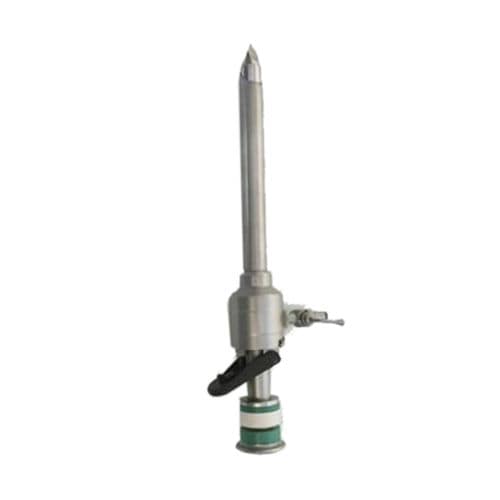 Trocar laparoscópico - PS-8706 - Peak Surgicals - de hoja / con puerto insuflación / con vaina