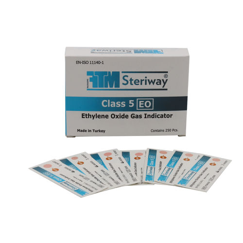 Tira de prueba de esterilización - EO - FTM packaging - con tira reactiva