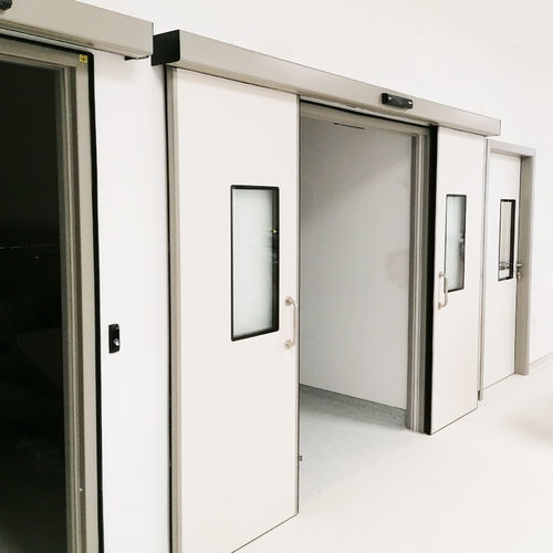 Puerta de protección - STS40 - Sesamo - para centro sanitario / de laboratorio / para clínica veterinaria