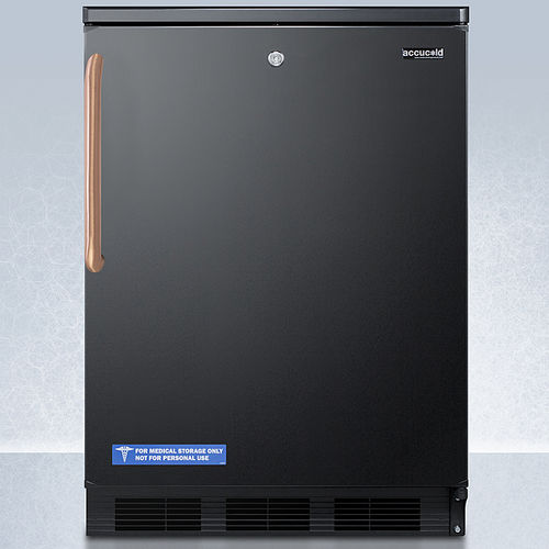 Refrigerador médico - FF7LBLKTBC - Summit Appliance - de tipo armario / con 1 puerta / de descongelación automática