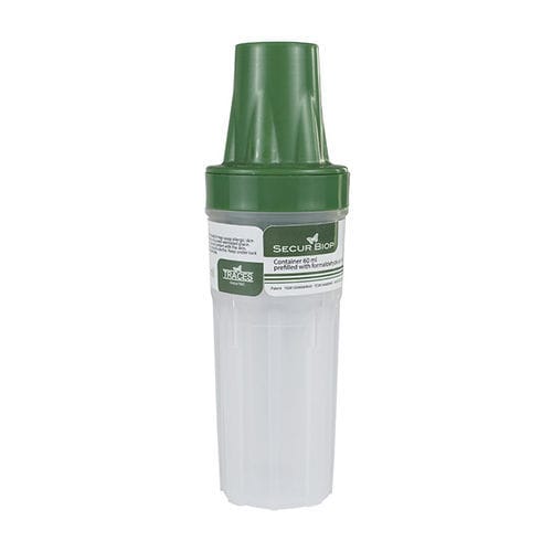 Recipiente para muestras de biopsia histológica - S60 - TRACES Group - con tapón de rosca