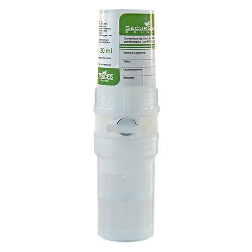 Recipiente para muestras para almacenamiento - SecurBiop® Double  - TRACES Group - de biopsia histológica / doble / con tapón