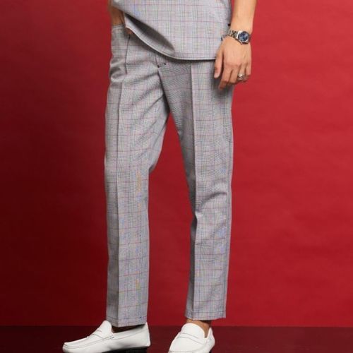 Pantalón sanitario para hombre - PRAGA PRINCE OF WALES - Pastelli - de poliéster / de algodón / lavable