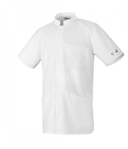 Túnica sanitaria para hombre - MILOR MC - ROBUR - de poliéster / de algodón / blanca