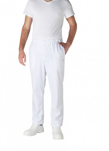 Pantalón sanitario unisex - UMINI 37.5 - ROBUR - de poliéster / de algodón / blanco