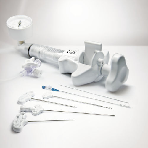 Sistema de aumento vertebral aguja - SPASY™ - Seawon Meditech - fresa / jeringa de cemento óseo / para cifoplastia percutánea