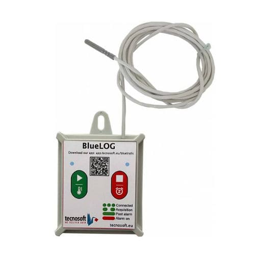 Registrador de datos de temperatura - BlueLOG P - Tecnosoft SRL - de laboratorio / para productos farmacéuticos / Bluetooth